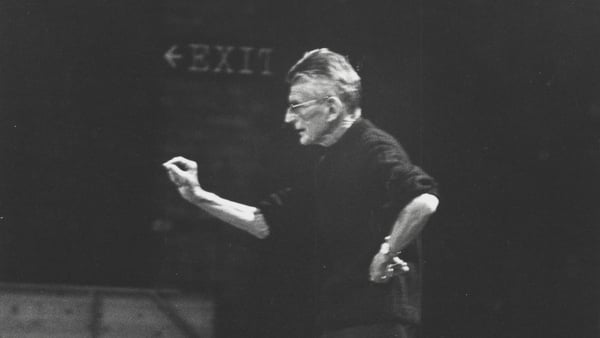 Beckett in Rehersal in Riverside Theatre, London