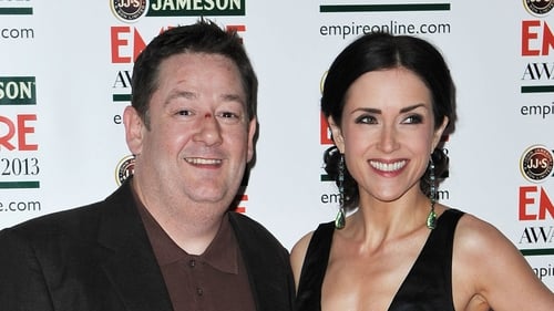 Maia Dunphy and husband Johnny Vegas welcomed their first son Tom in July 2015