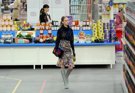 Chanel brings Paris runway to the supermarket