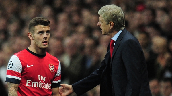 Arsene Wenger will have to do without Jack Wilshere at West Brom who is set for another long injury lay off