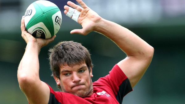 Rugby star Donncha O'Callaghan for Saturday Night Show