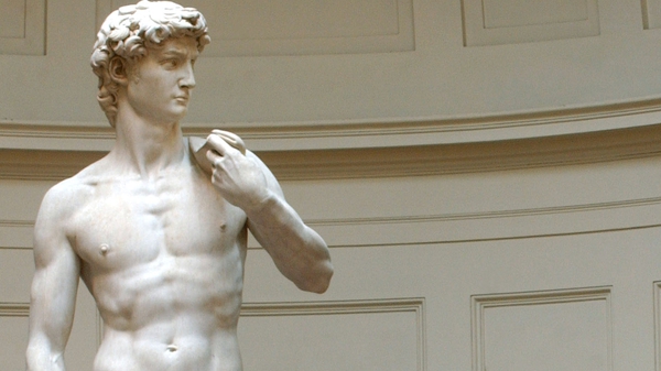 One of the most iconic Renaissance works of all: Michelangelo's David in the Museum of the Accademia, Florence. Photo: Getty Images