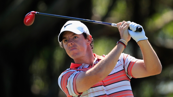 Rory McIlroy had two double-bogey sevens on the par fives at eight and 10 in a challenging third round