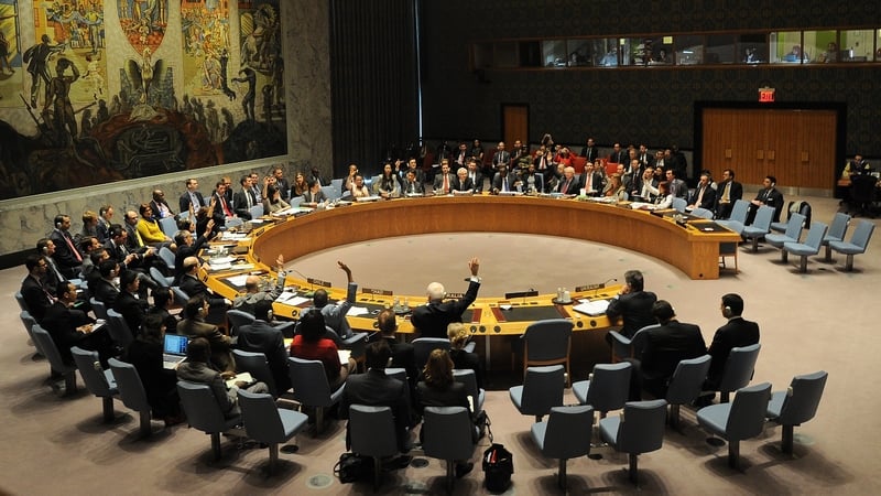 Tús Áite: Vótá ag na Náisiún Aontaithe ar Fórsa Idirnáisiúnta do Gaza