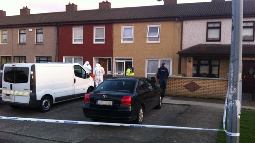 The shooting happened at a house in Killinarden Place this afternoon