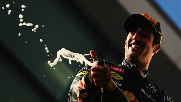 Podium smiles soon disappeared for Daniel Ricciardo and Red Bull after being disqualified in Australia