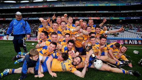Portumna celebrate yet another All-Ireland victory