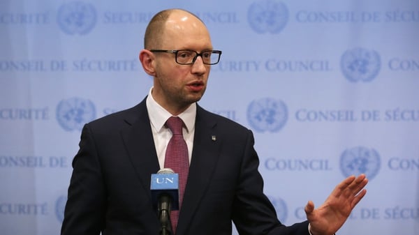 Arseny Yatseniuk also praised a new wave of economic sanctions imposed on Russia by the EU and the US