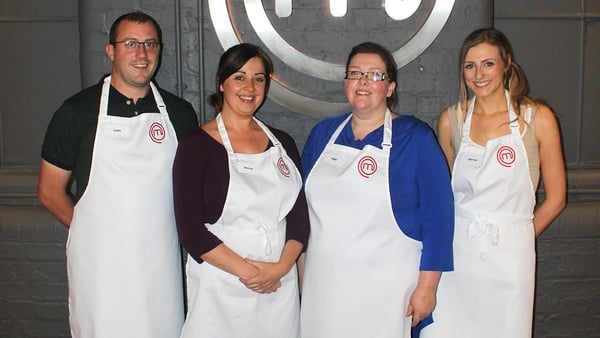 (l-r) Liam Murray, Nessa Collinge, Edel Byrne and Darina Coffey competed on Wednesday night's show