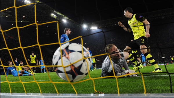 Sebastian Kehl equalised for Dortmund before half-time
