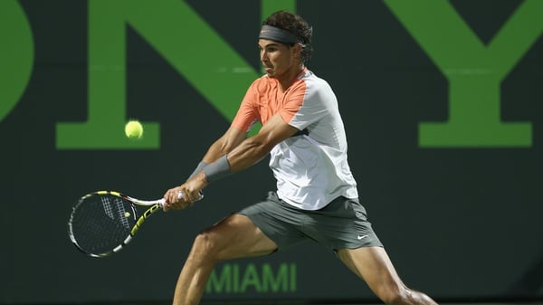 Rafael Nadal took little over an hour to see off Lleyton Hewitt