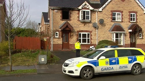 Gardaí and the fire service were called to the house after 9pm last night