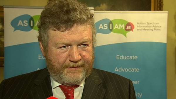 James Reilly said he supports the HSE's concerns about public consultants working at St Vincent's Private Hospital