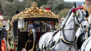 President Higgins and Queen Elizabeth were taken to Windsor Castle in the Australian State Coach