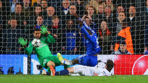 Demba Ba smashes home Chelsea's second goal