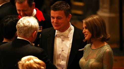 Brian O'Driscoll and Amy Huberman