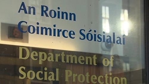The Department of Social Protection said they removed these ads, because of concerns job displacement was taking place