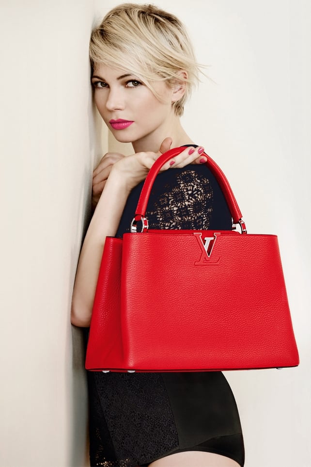 Michelle Williams Fronts Louis Vuitton 'Capucines' Handbag Campaign