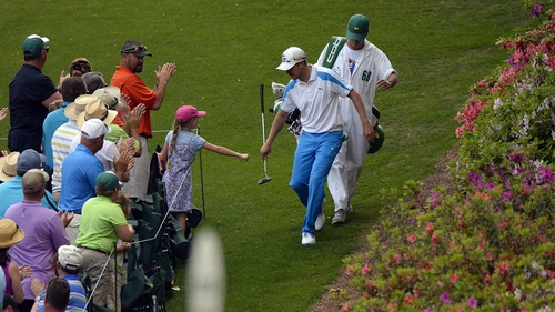 Jonas Blixt could do little to stop Bubba Watson claim his second Masters title