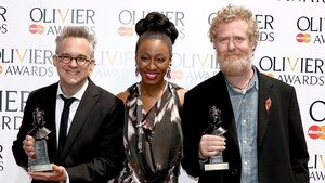 Hansard with award presenter Beverley Knight and Once collaborator Martin Lowe