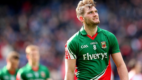 Mayo's Aidan O’Shea registered a personal tally of 1-03 against Monaghan