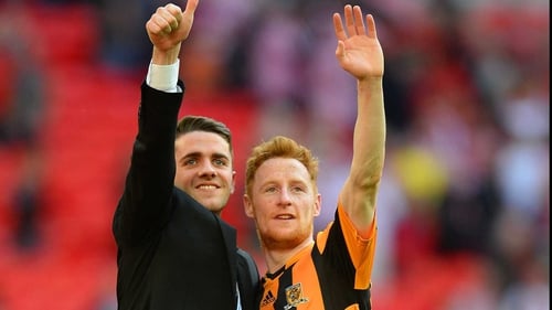Stephen Quinn (r): 'I had some mixed emotions but I was really happy to score a goal at Wembley'