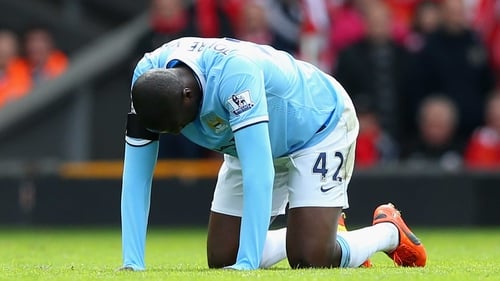 Yaya Toure's time at Manchester City looks to be coming to an end