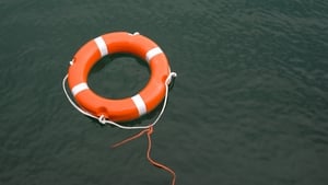 The presence of a lifebuoy was vital during last night's rescue (File Pic)
