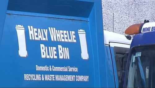 The owners of Healy's Blue Bins told the workers the company was closing for financial reasons