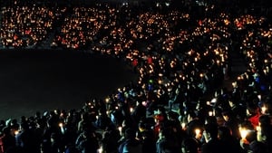 A candlelit vigil is held for the victims of South Korean ferry tragedy