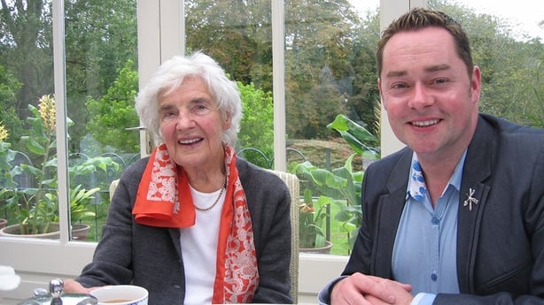 Myrtle Allen with Neven Maguire