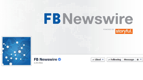 FB Newswire, and will be updated in real-time with content related to top news stories