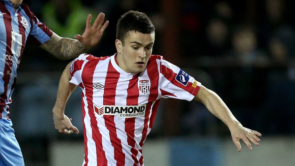 Michael Duffy joined Celtic from Derry on Monday