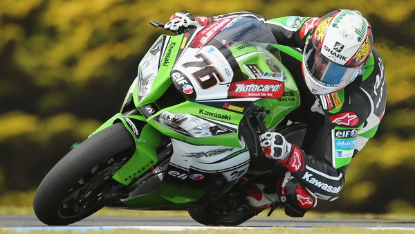 Loris Baz has taken pole for the Assen World Superbikes event