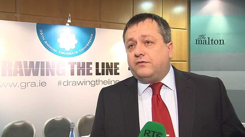 John Parker said Interim Garda Commissioner Noirín O'Sullivan has the full support of the association