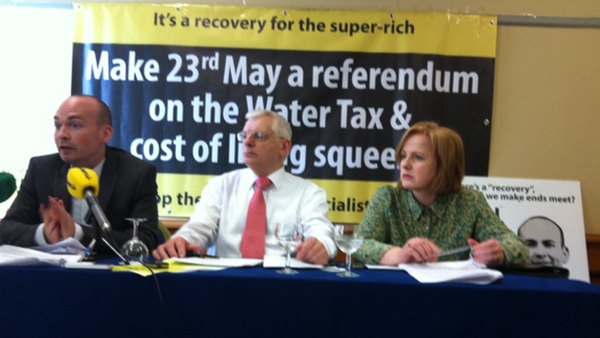 The party has changed its name to Stop The Water Tax - Socialist Party
