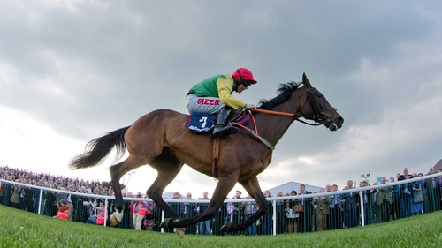 Henry De Bromhead's 12-year-old bids for his fourth successive victory in the PWC Champion Chase
