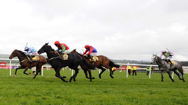 God's Own recorded his very first win over fences in the Grade One Ryanair Novice Chase