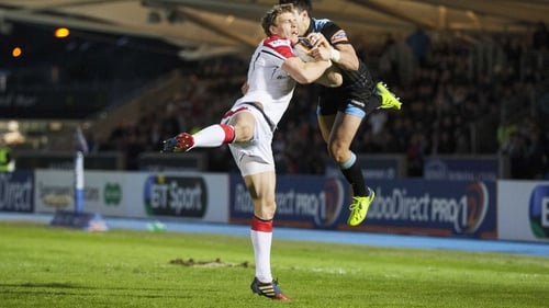 The outstanding Andrew Trimble is on the Pro12 team of the year