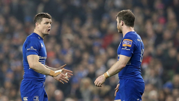 Gordon D'Arcy and Brian O'Driscoll will start for Leinster