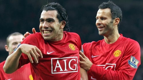 Carlos Tevez scored 34 goals for Manchester United