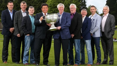 Kevin McStay, Colm O'Rourke and Pat Spillane were among the familiar faces at the launch of RTE's 2014 Gaelic Football championship coverage
