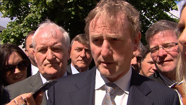 Mr Kenny said if the economy continues to grow and strengthen any flexibility will of course be shown