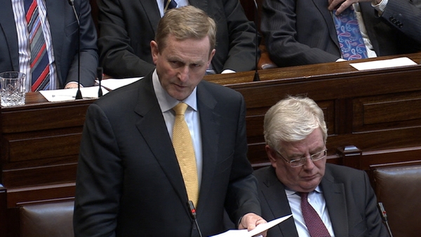 Enda Kenny said lessons had to be learnt so that the issues could never happen again