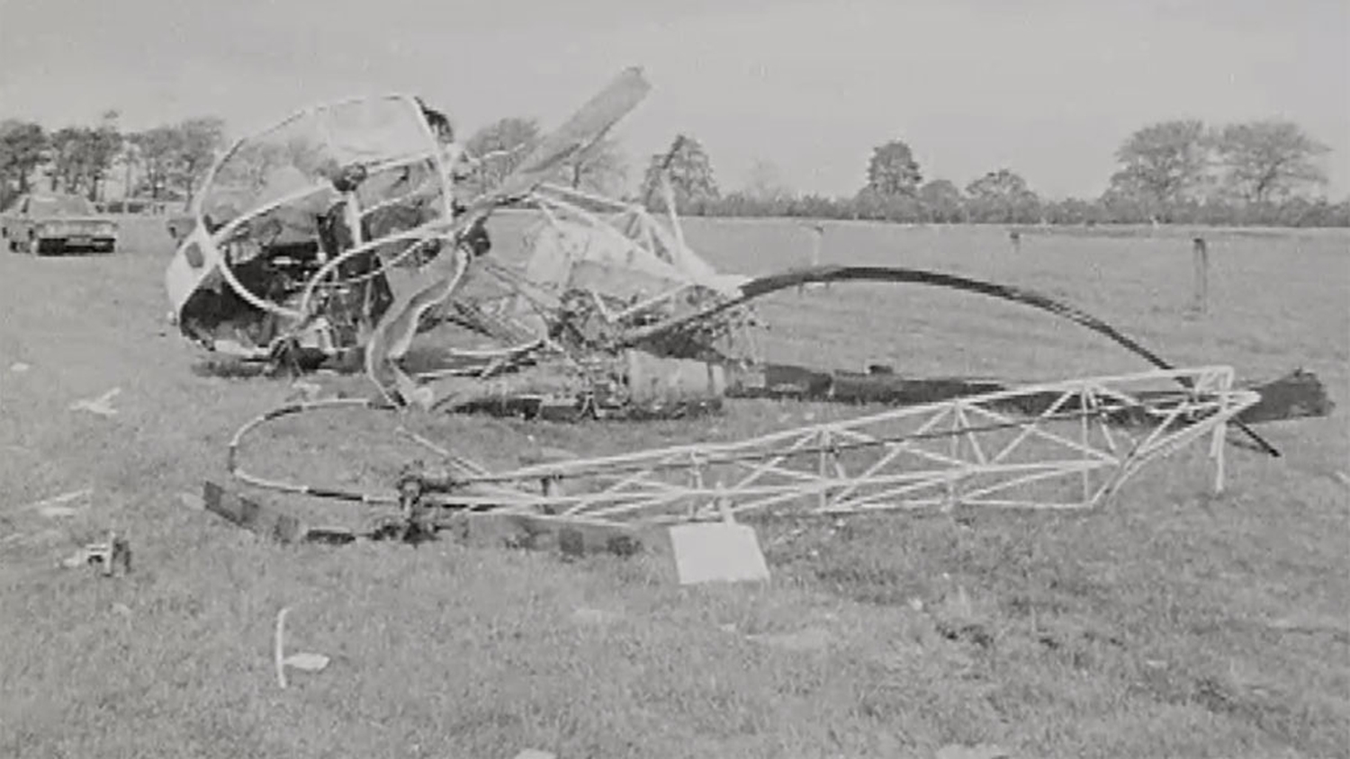 RTÉ Archives Disasters RTÉ Crew Injured in Helicopter Crash