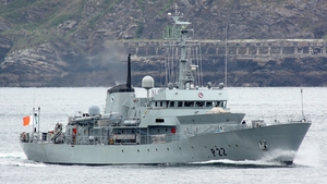LÉ Aoife has resumed its operational patrol while further testing is carried out