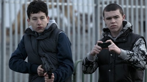 Leroy Harris (right) came to prominence for his role in the RTÉ drama series
