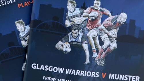 Glasgow v Munster kicks off at 7.35pm