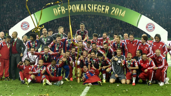 Victory ended a bad run for Bayern who had won the league title with seven games to spare