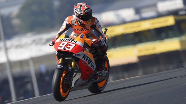 Marc Marquez is five from five in the 2014 MotoGP season so far